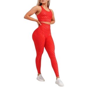 NWT Buffbunny Rebel Legging- Red formula